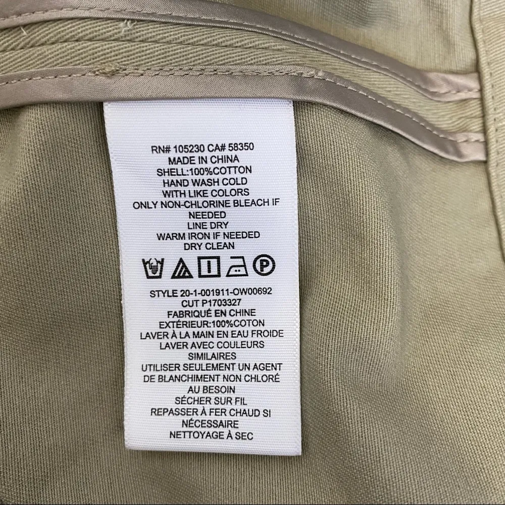 Joie Alwena Trench Coat in Khaki Size XL NWT - Image 13