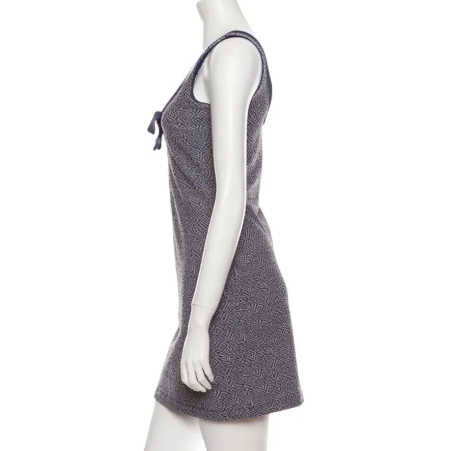 NWOT Vena Cava Knit Dress Women XS Body Con High Fashion Navy Blue, Black & Grey Blue - Image 4