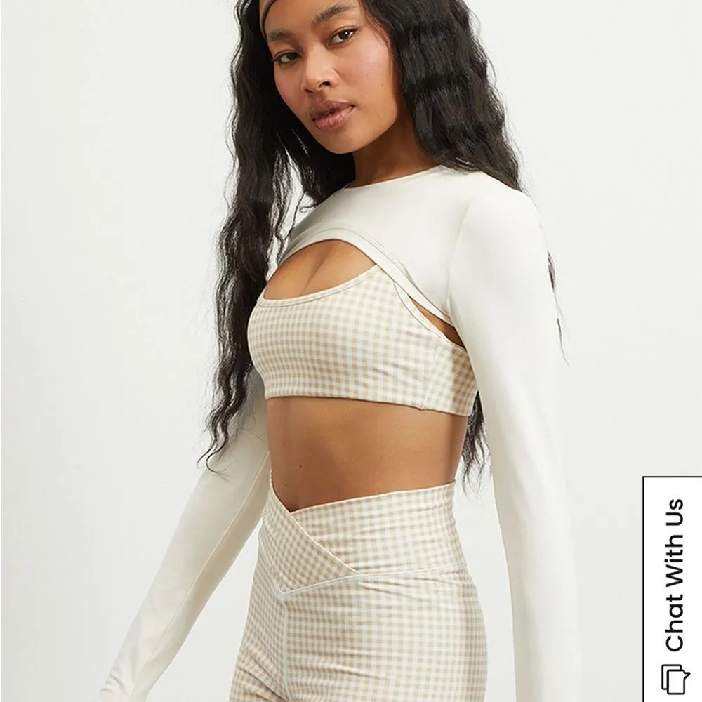 PAC 1980 PAC WHISPER Active Ivory On The Go Shrug small - Image 2