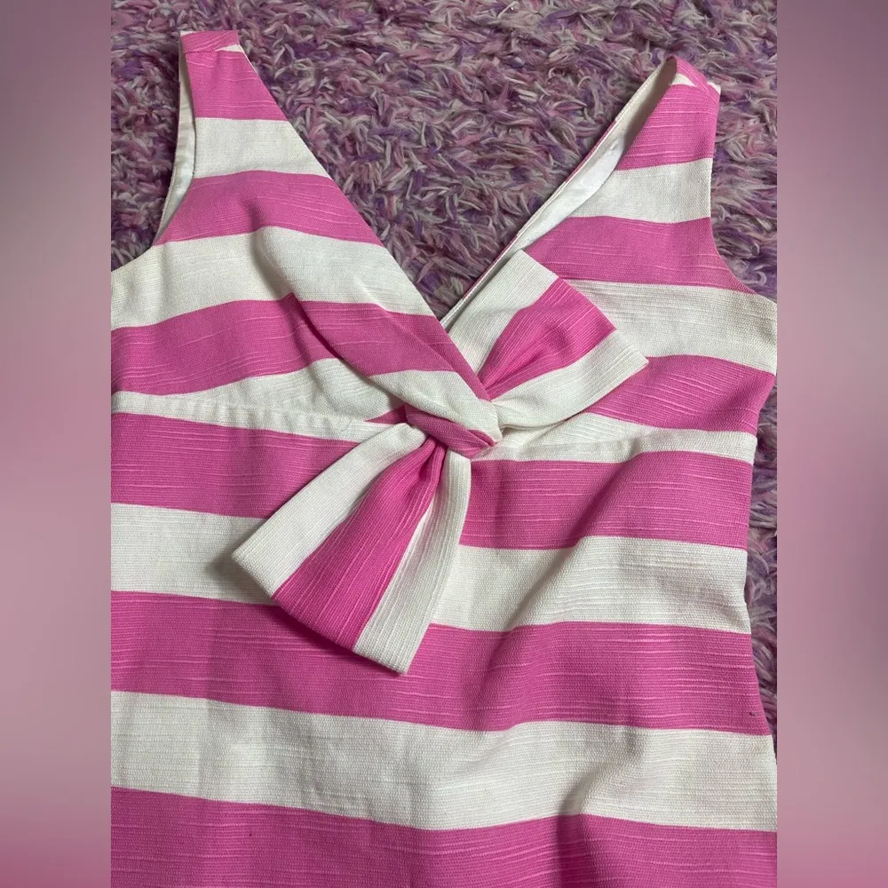 Kate Spade “Pretty in Pink” Silver Screen Sheath above Knee Length Dress - Image 3