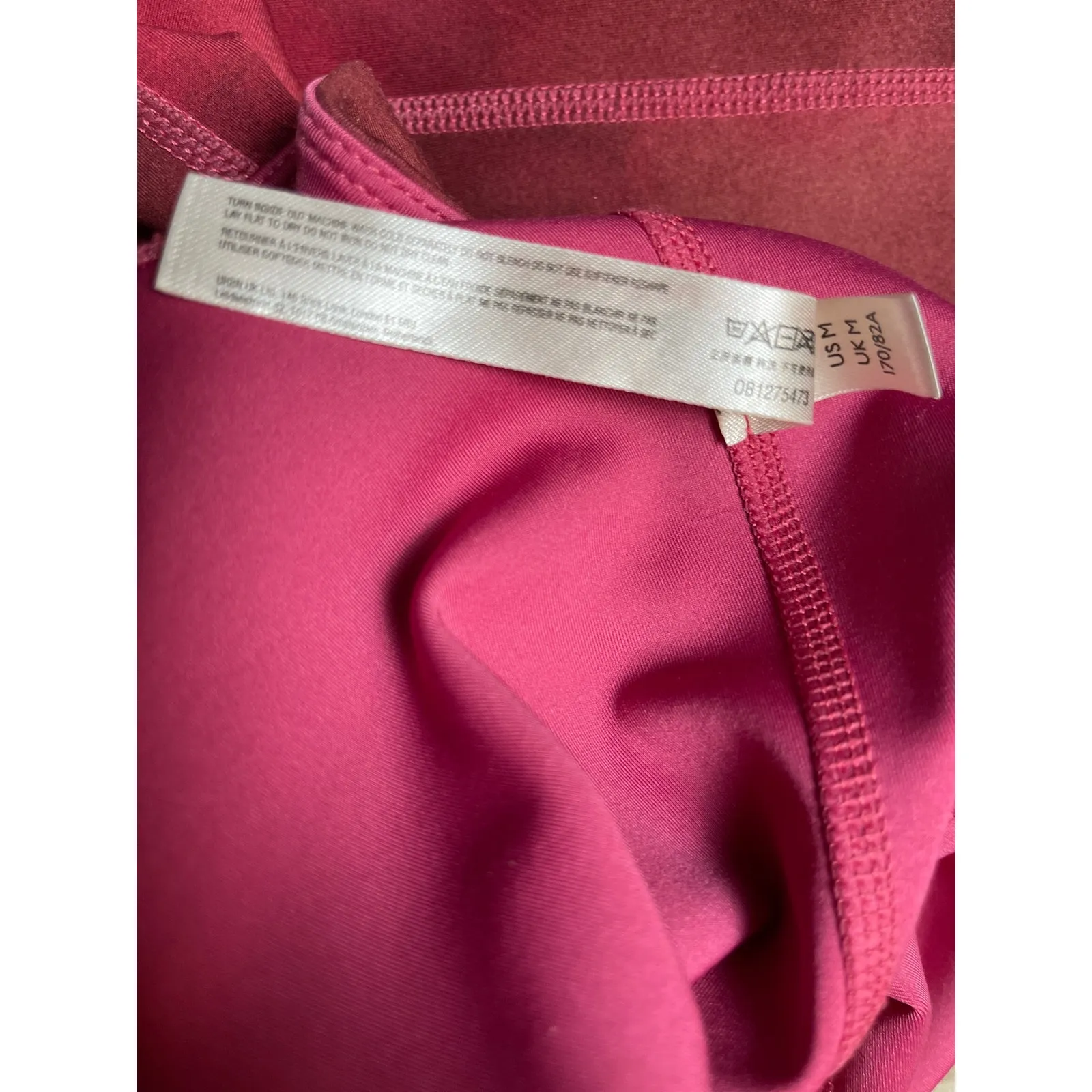 Free People FP Movement Reversible Beat the Heat Leggings Red Combo Size Medium - Image 11