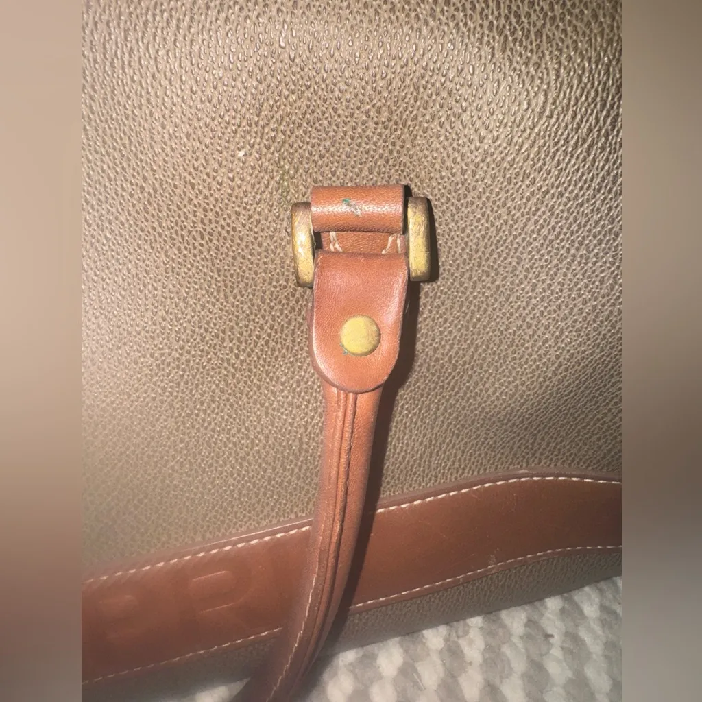 Esprit Tan and Brown Canvas Bag - Image 11