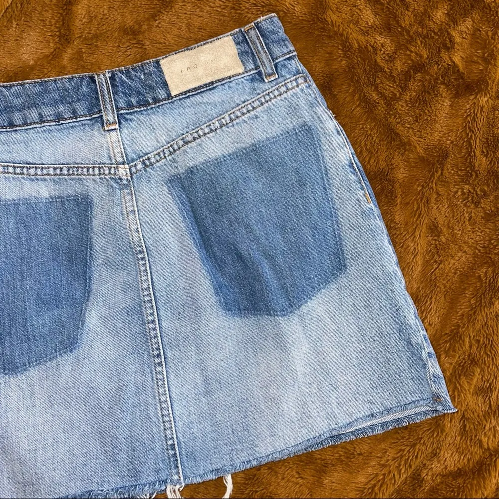 IRO  Jeans Amven SS18 Denim Cotton Mini Skirt - Image 7