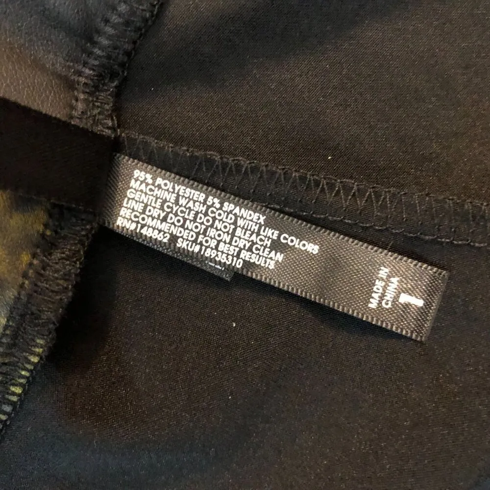 Torrid Womens Faux Leather Leggings Pull On Black 1X - Image 7