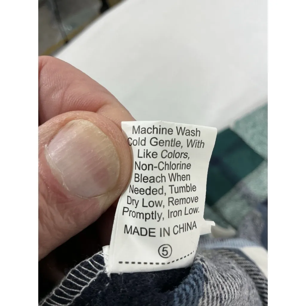 Womans Shein Shirt Jacket Medium Multicolor Plaid Flannel Button Front - Image 3