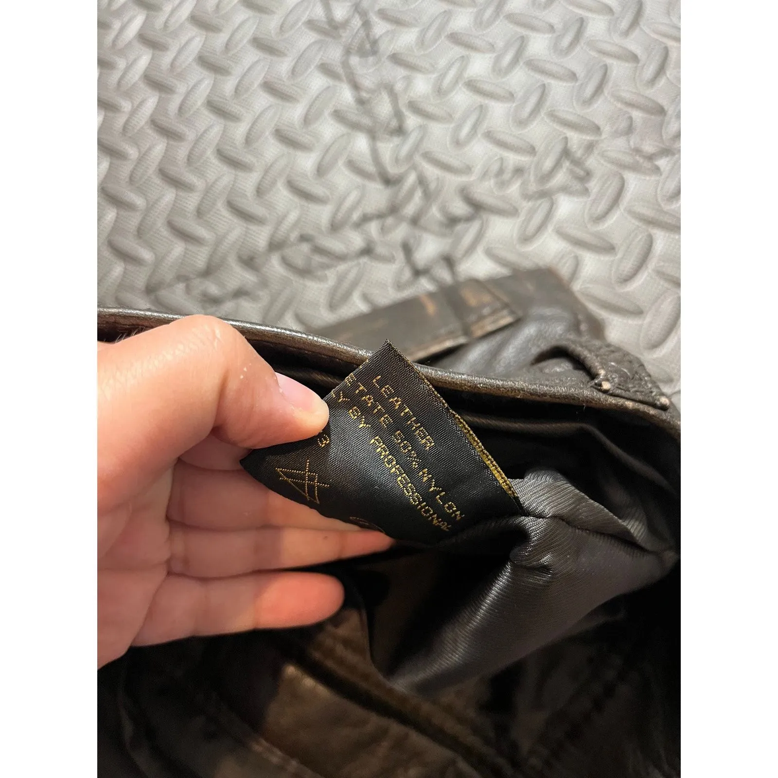 Lucky Brand Leather Pants Womens 8 Brown Distressed‎ Western Cowgirl Trousers - Image 4