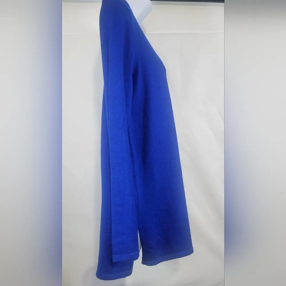 Cable & Gauge crew neck rhinestone embellished pullover sweater size medium - Image 5