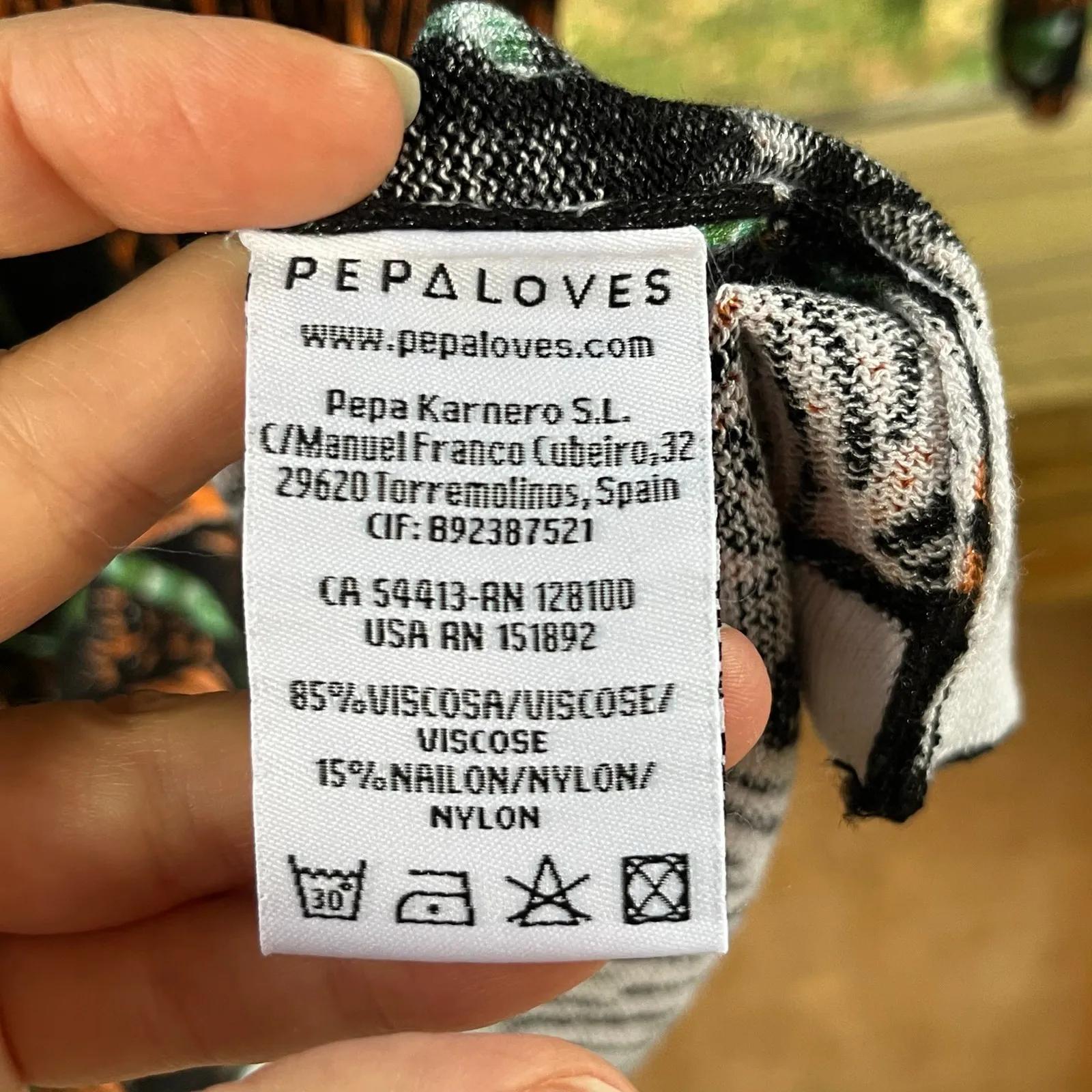 Pepaloves Women's Tiger Print Long Sleeve Mini Dress Size XS Black - Image 6