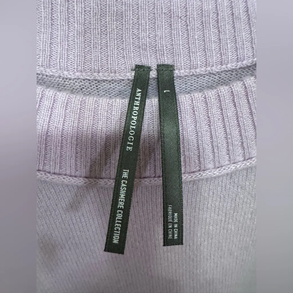 Anthropologie Light Purple Women's Sweater - Image 10
