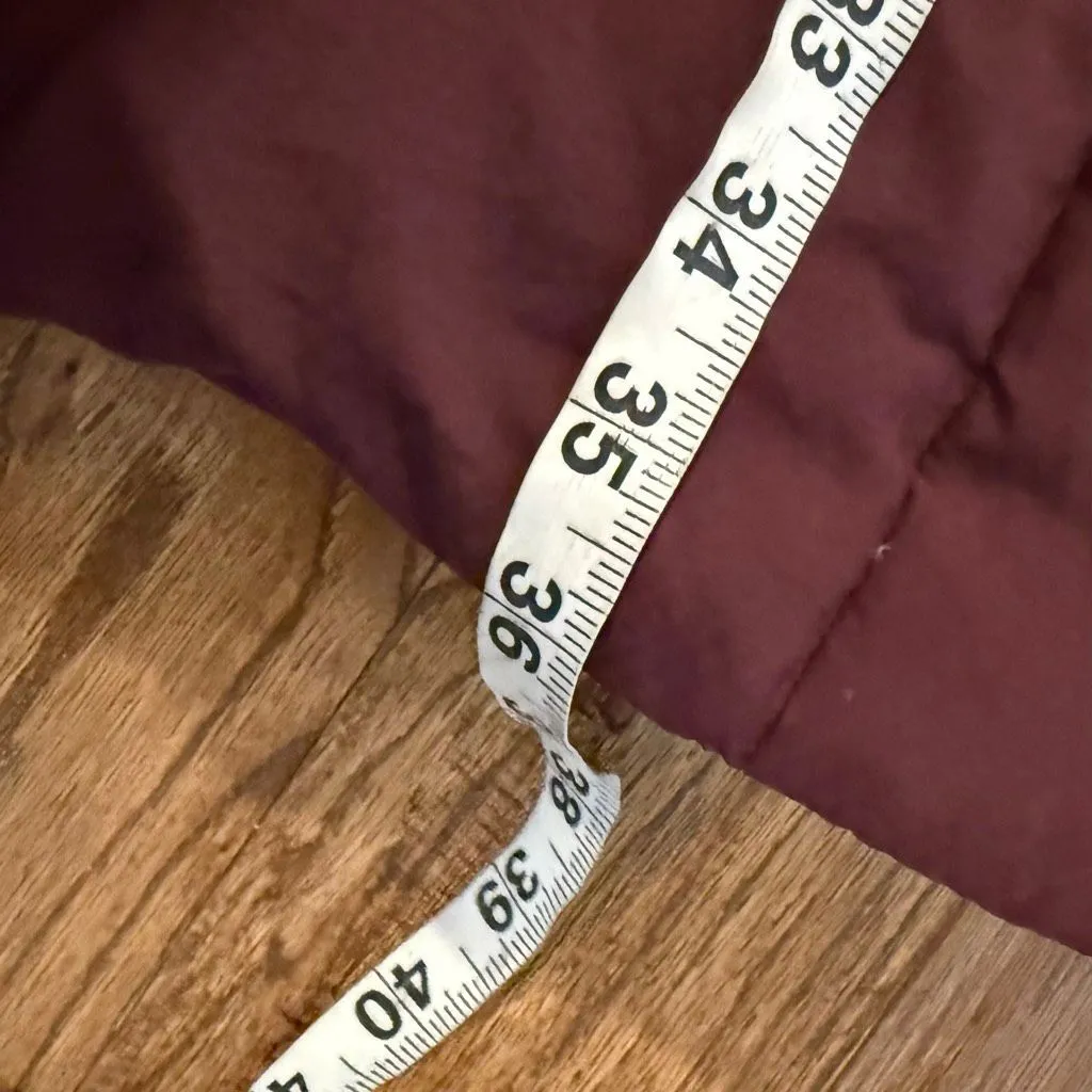 Eddie Bauer Sun Valley down fill puffer jacket size M dusty rose - Image 9