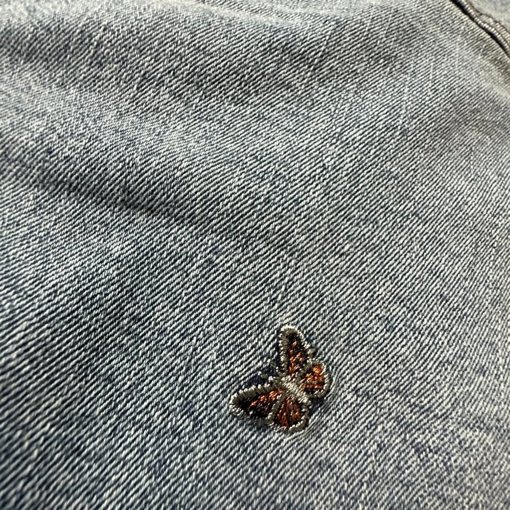 XL Size 20 Embroidered  Butterfly Jogger Jeans By Tinseltown - Image 2