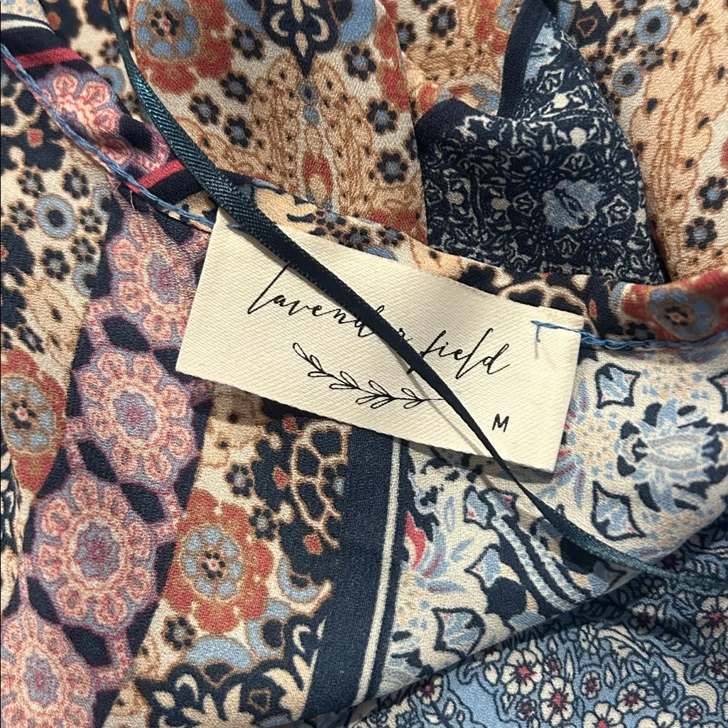 LAVENDER FIELD boho blouse - Image 5