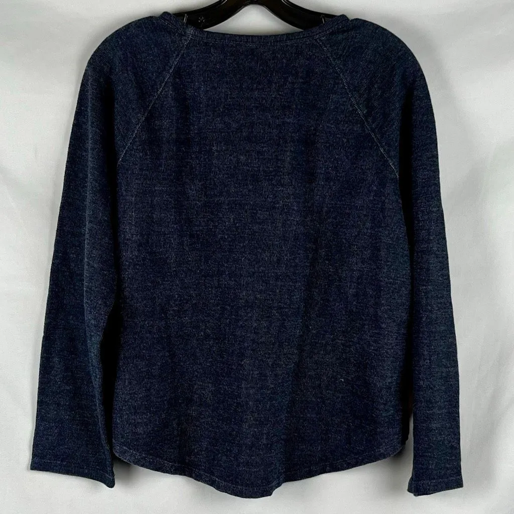 Crown & Ivy Women's Bicycle Long Sleeve Crewneck Sweater Large - Image 2