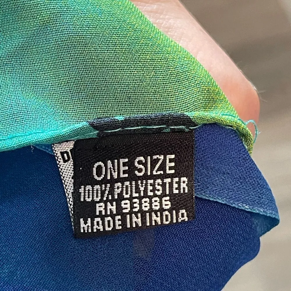 NWOT swim cover Blue Size undefined - Image 3