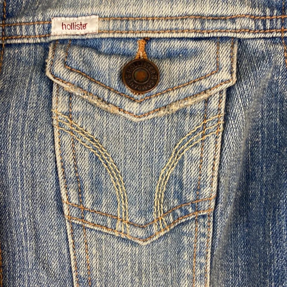 HCO Surf Company by  Denim Jean Jacket Junior Size Medium - Image 3