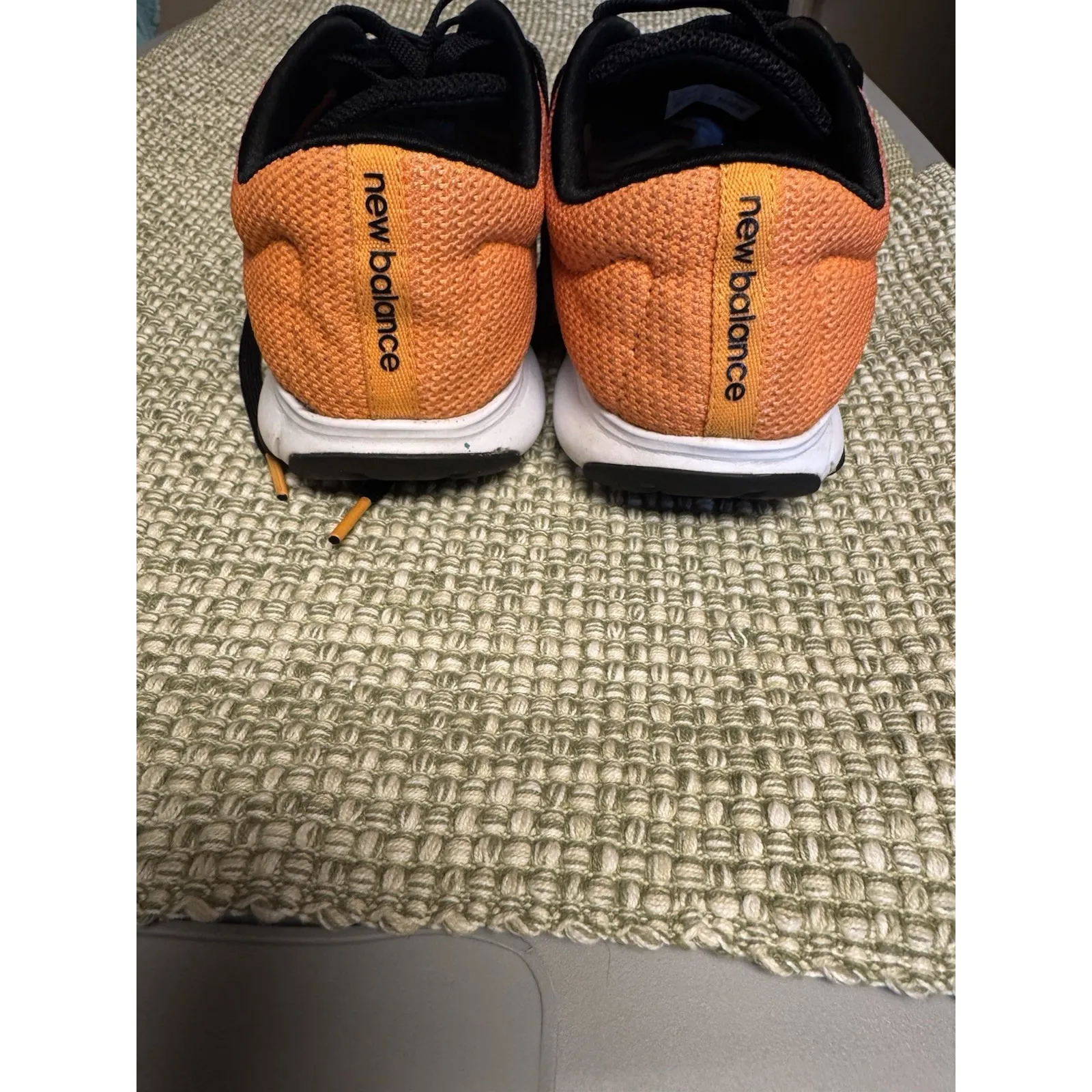 New Balance Women's Mesh Sneakers Size 10 In mauve's Pink And Orange - Image 4