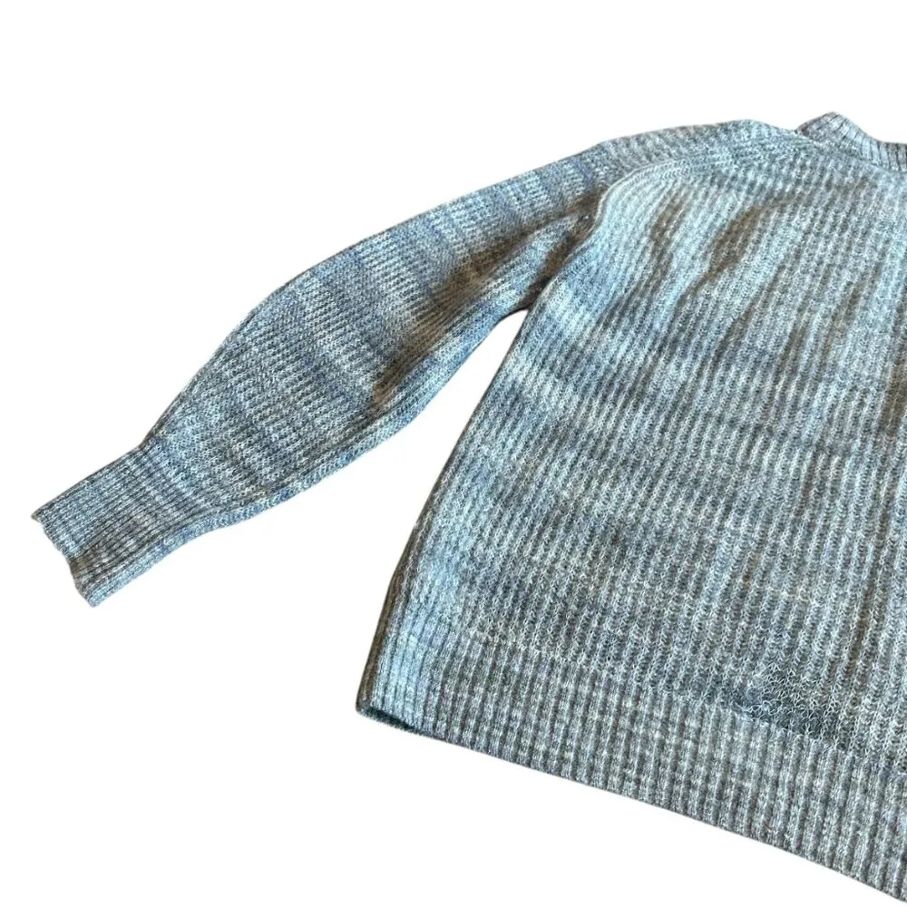 Everlane Blue Stripe Pullover Sweater Aplaca Wool Stretch Casual Size XS Women's - Image 9