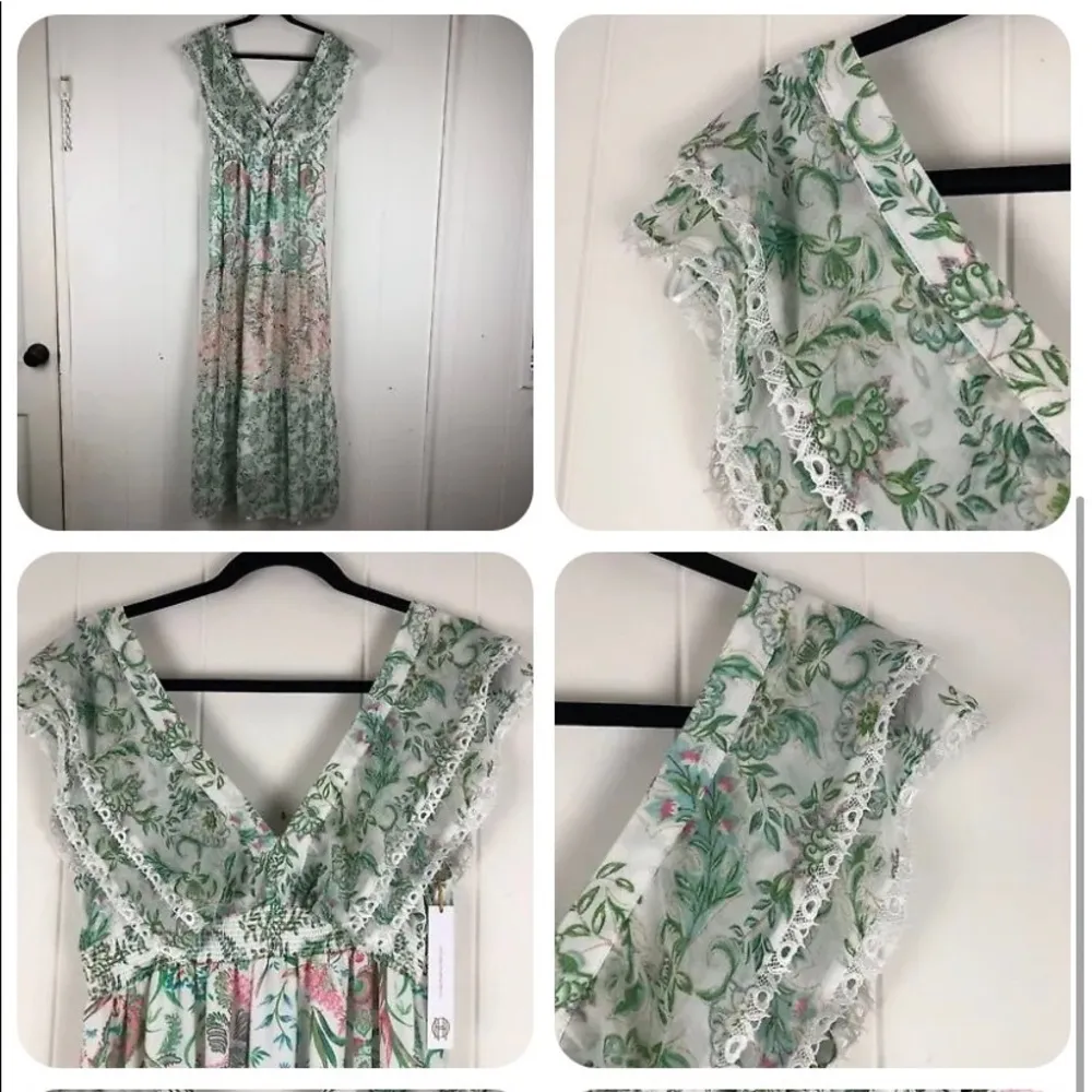 House of Harlow 1960 boho maxi dress size med - Image 2