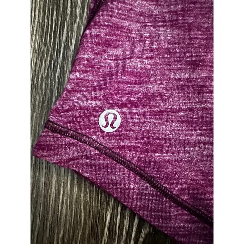 Lululemon Tank Top Womens Sz 4 Heather Purple Yoga Athleisure Running - Image 2