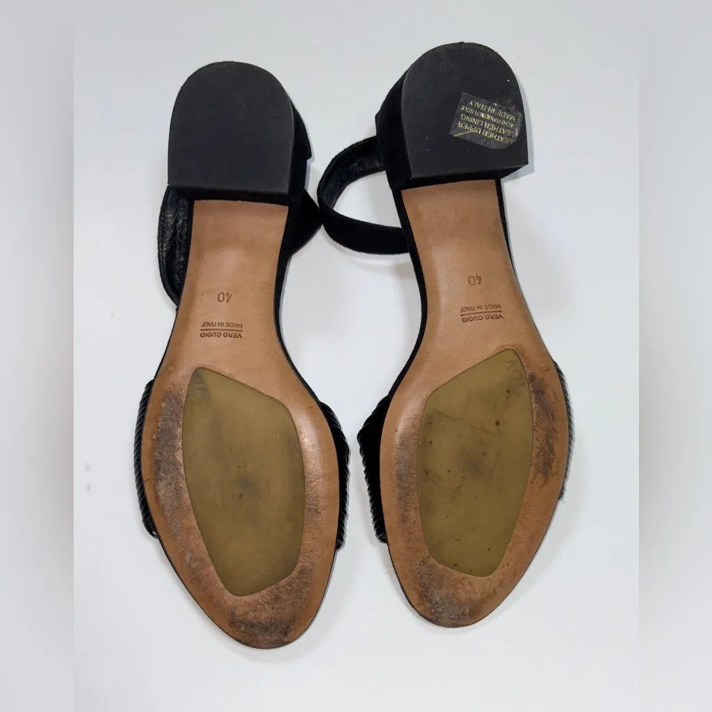 AGL Attilio Giusti Leombruni Black Women's Sandals 🖤 Size 9 - Image 8