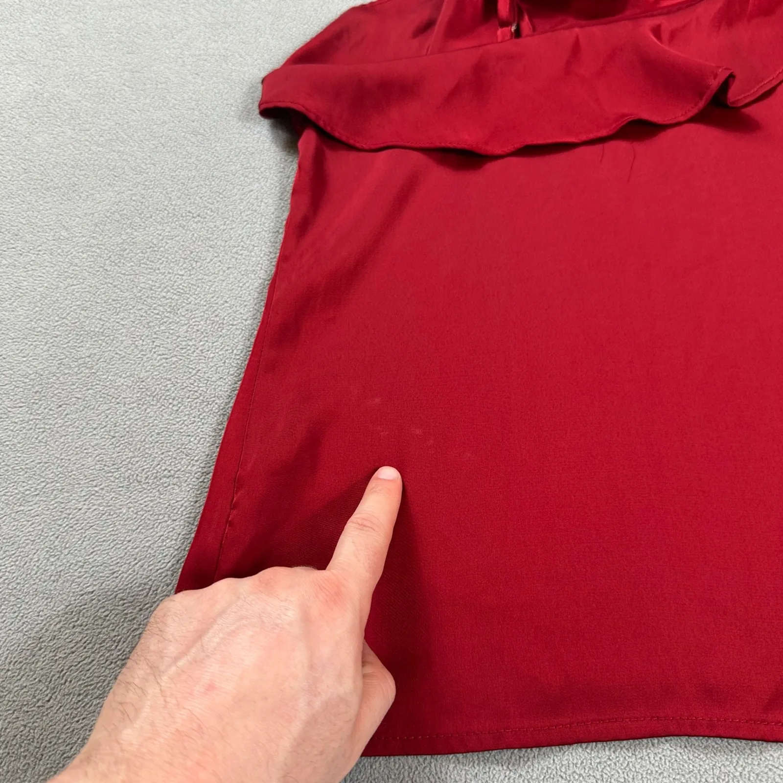 SHEIN Bundle Set Red Tank Top and Pink Halter Top Both M Womens Blouse Camisole - Image 8