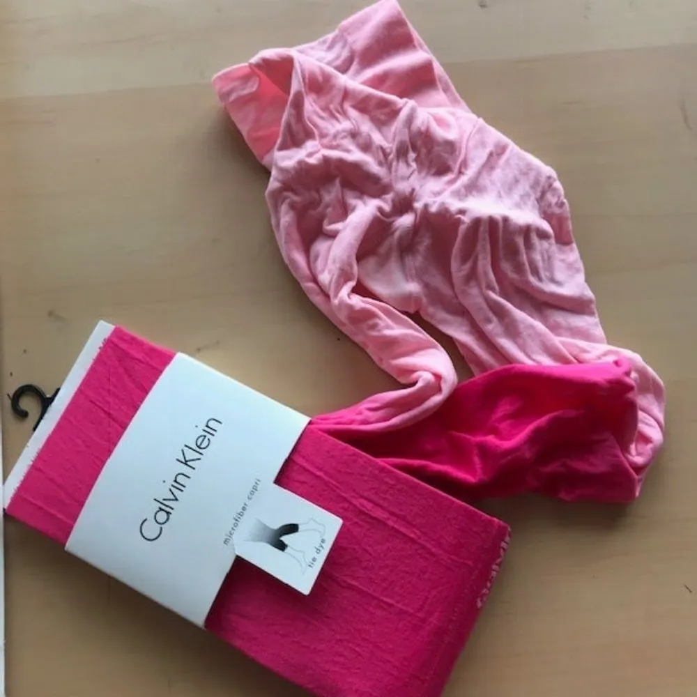 Calvin Klein Capri  Leggings Pink Size B C New - Image 2
