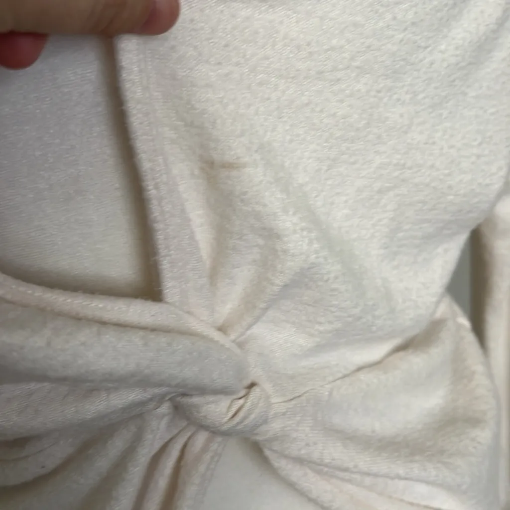 Abercrombie Twist Back Long Sleeve Knit Top Size XS - Image 4