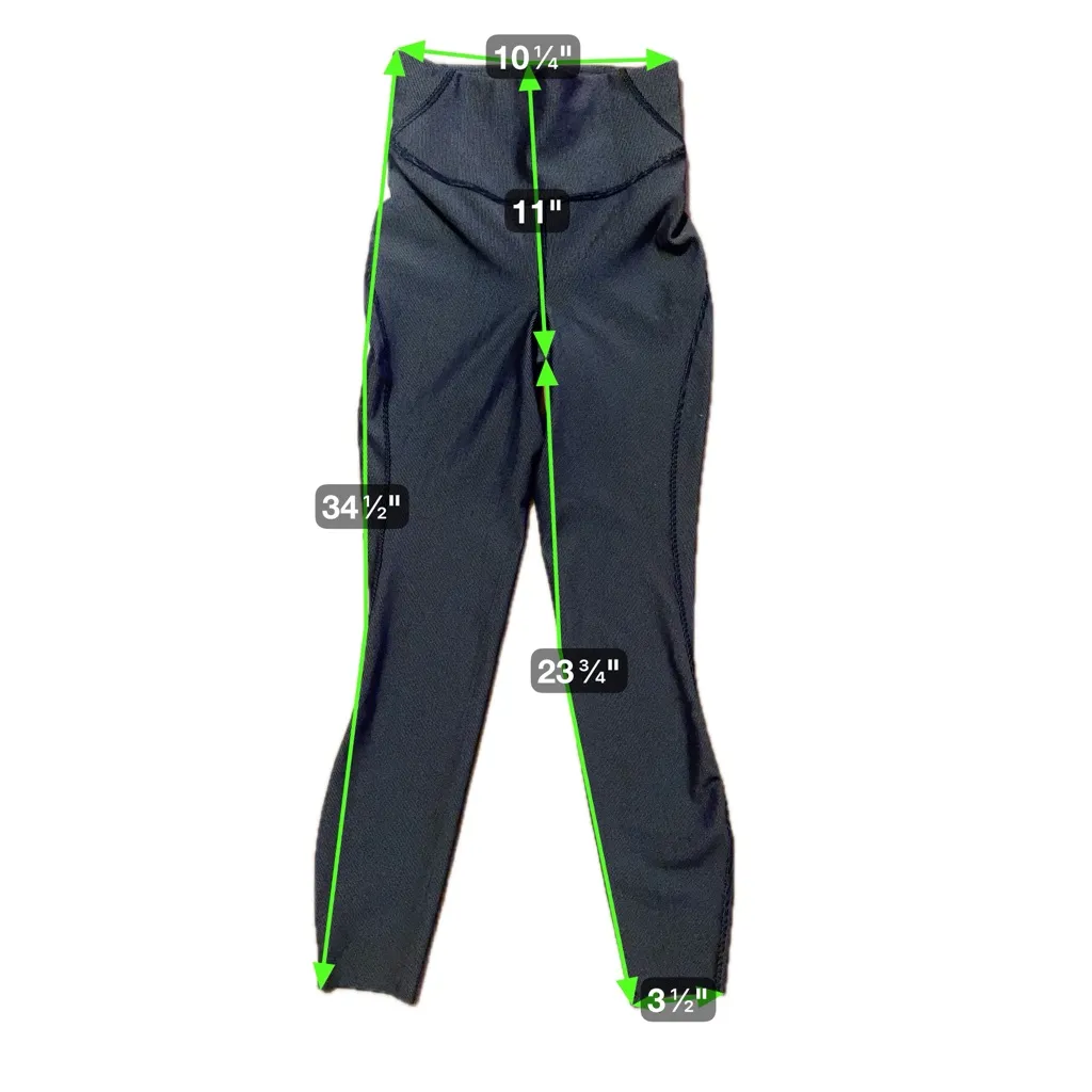 Lululemon Base Pace High-Rise Tight 25" Two-Tone Ribbed size 2 - Image 8