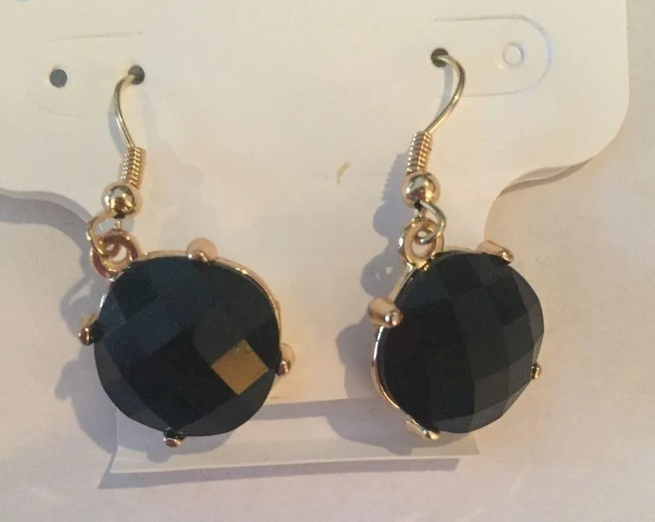 NWT Charming Charlie Black Earrings - Image 4
