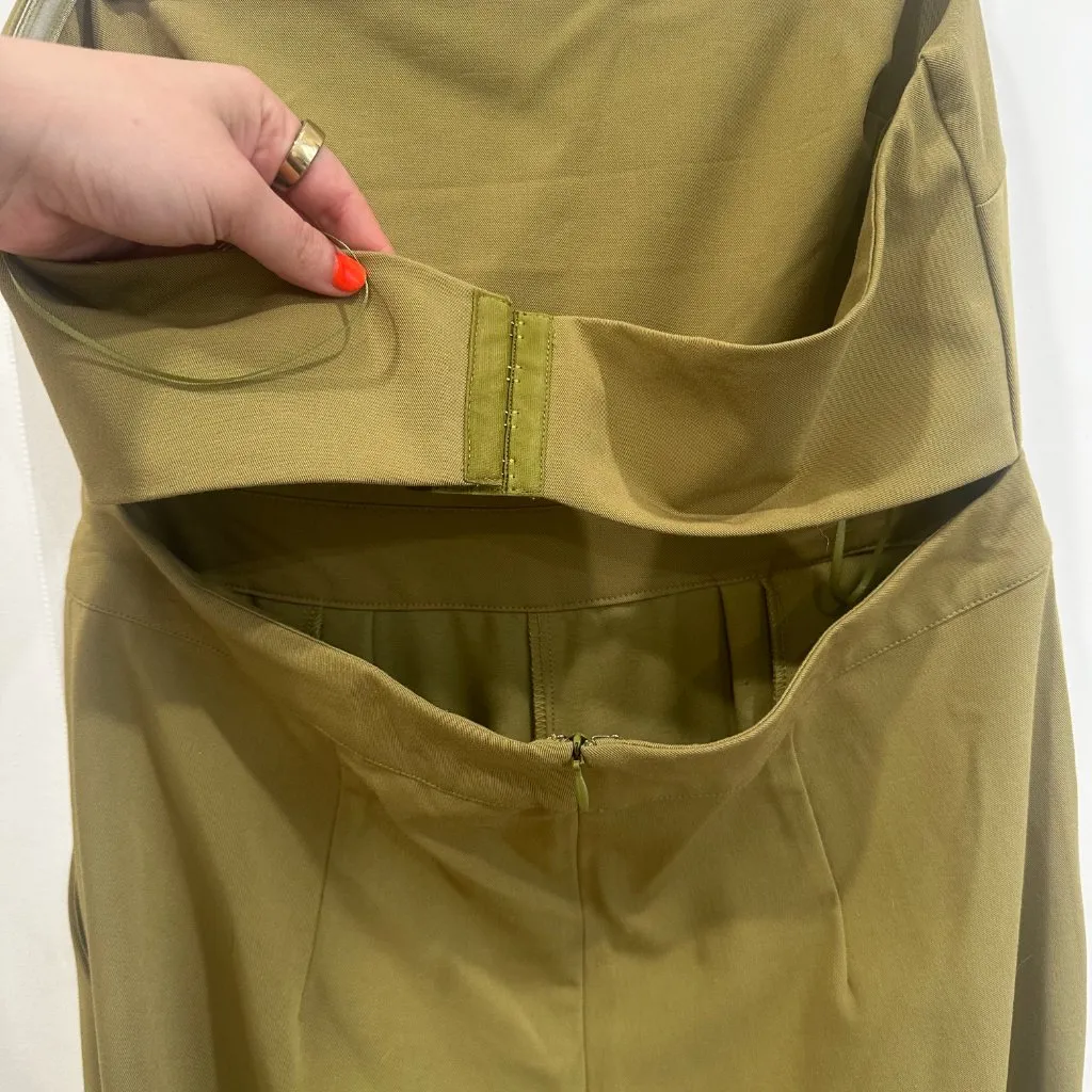 Pretty Lavish Bandeau Jumpsuit (size 10) Green - Image 7