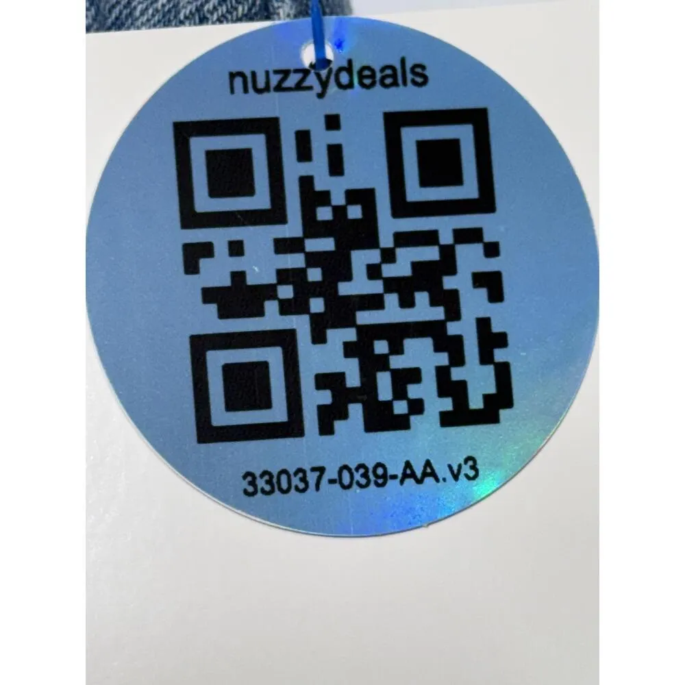 NEW Abercrombie & Fitch High Rise 4" Short Blue Denim Jean Shorts Size 31 12 - Image 7