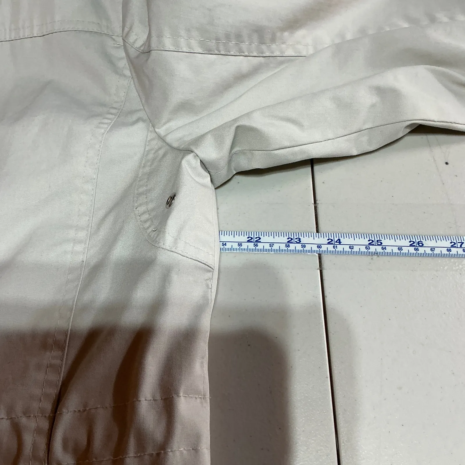 Mackintosh Beige Jacket Women's Size M‎ Outerwear Rain Coat Chore Barn Jacket Tan Size M - Image 13