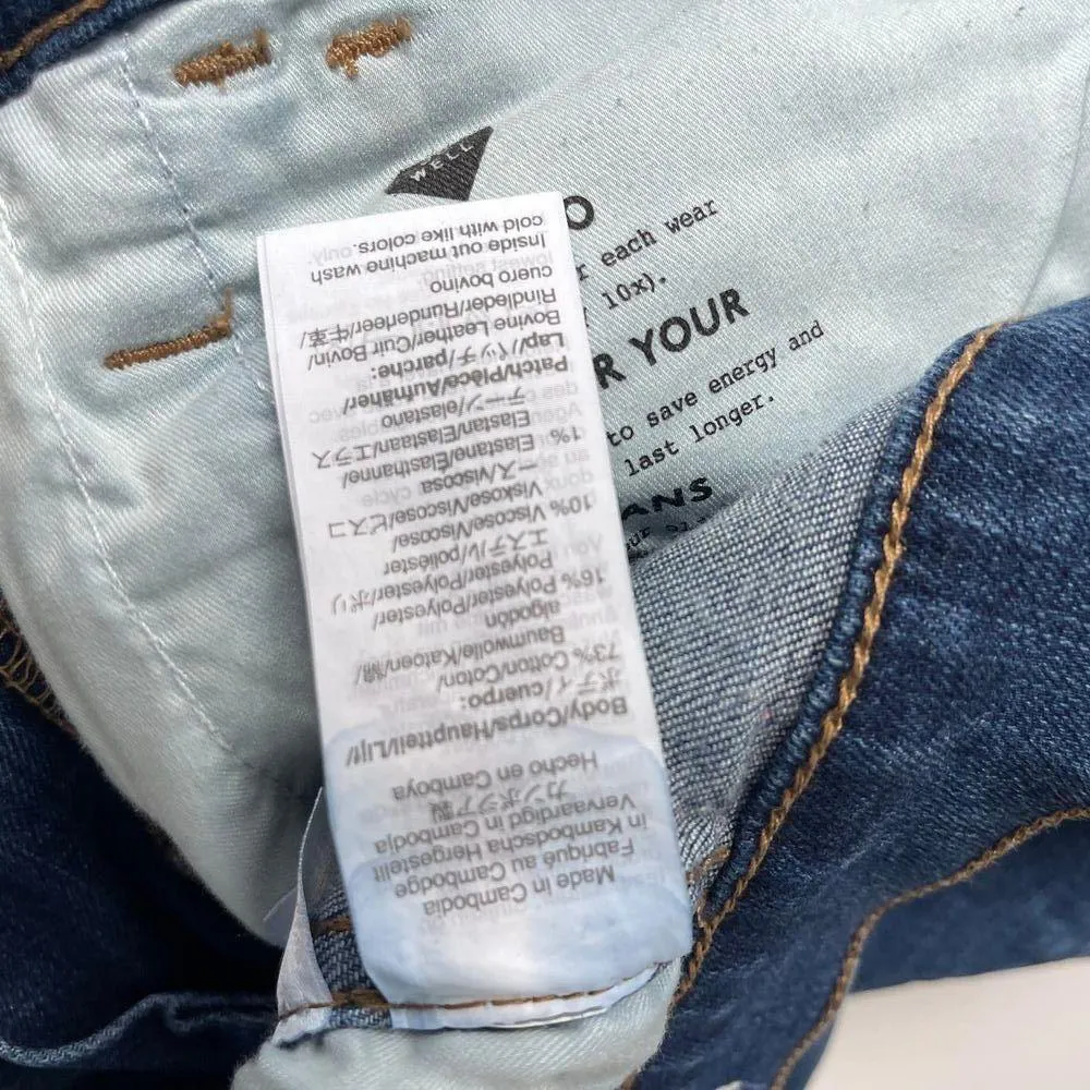 Madewell Tall 10" High Rise Roadtripper Supersoft Jeans Playford Wash 25 Tall - Image 8