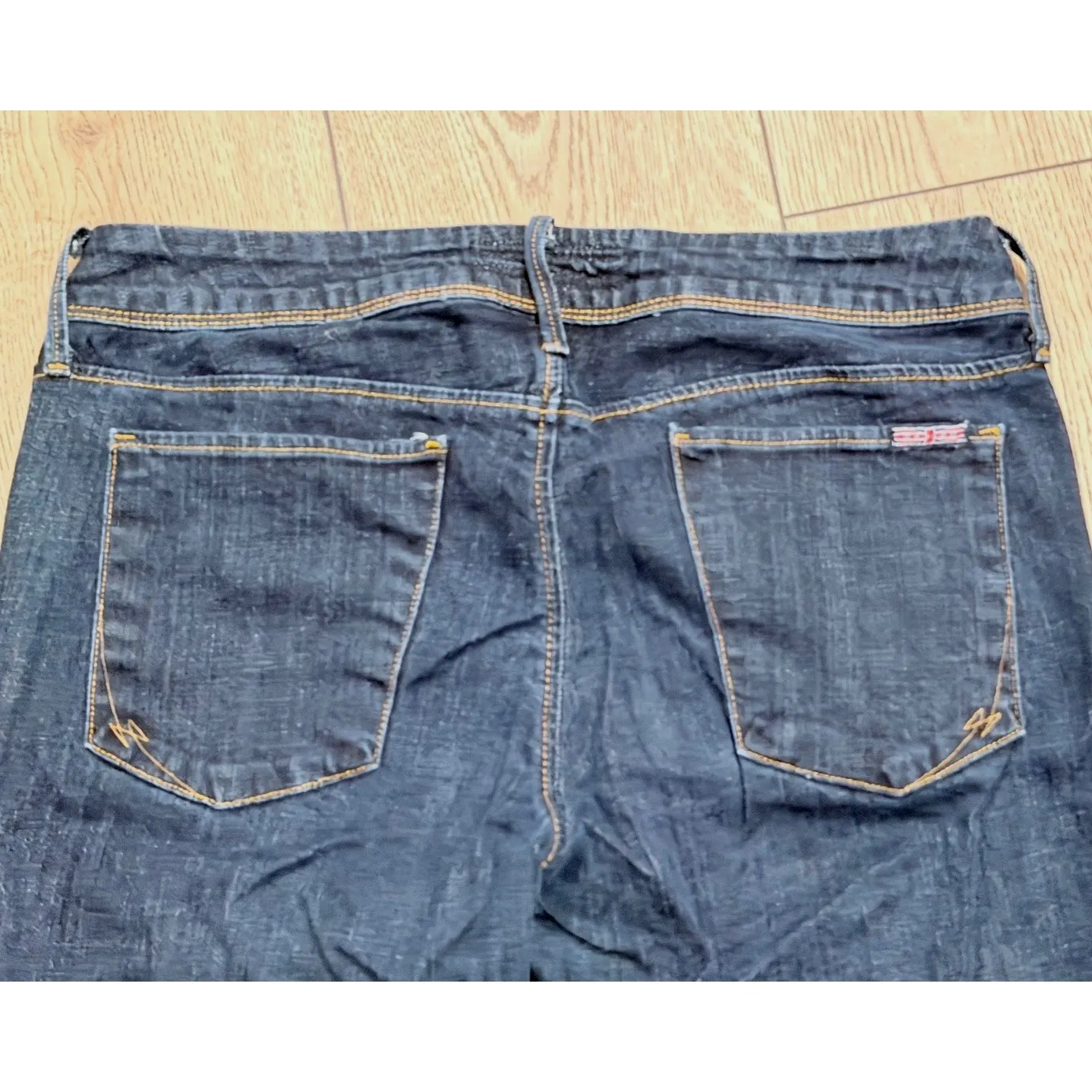 Hudson Jeans Womens Size 30 Dark Wash Denim Skinny Pants Made in USA - Image 6