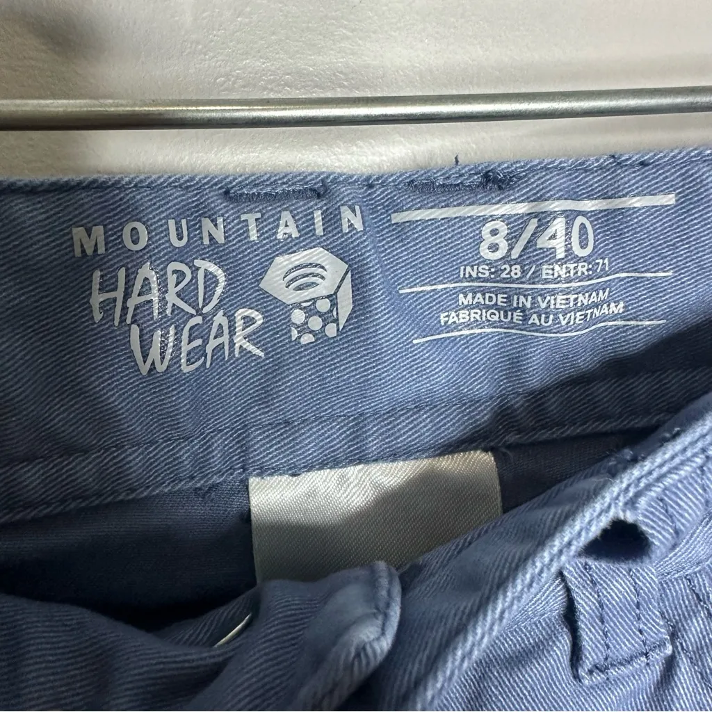 Women’s Mountain‎ Hardwear Size 8 Blue Straight Leg Pants - Image 4