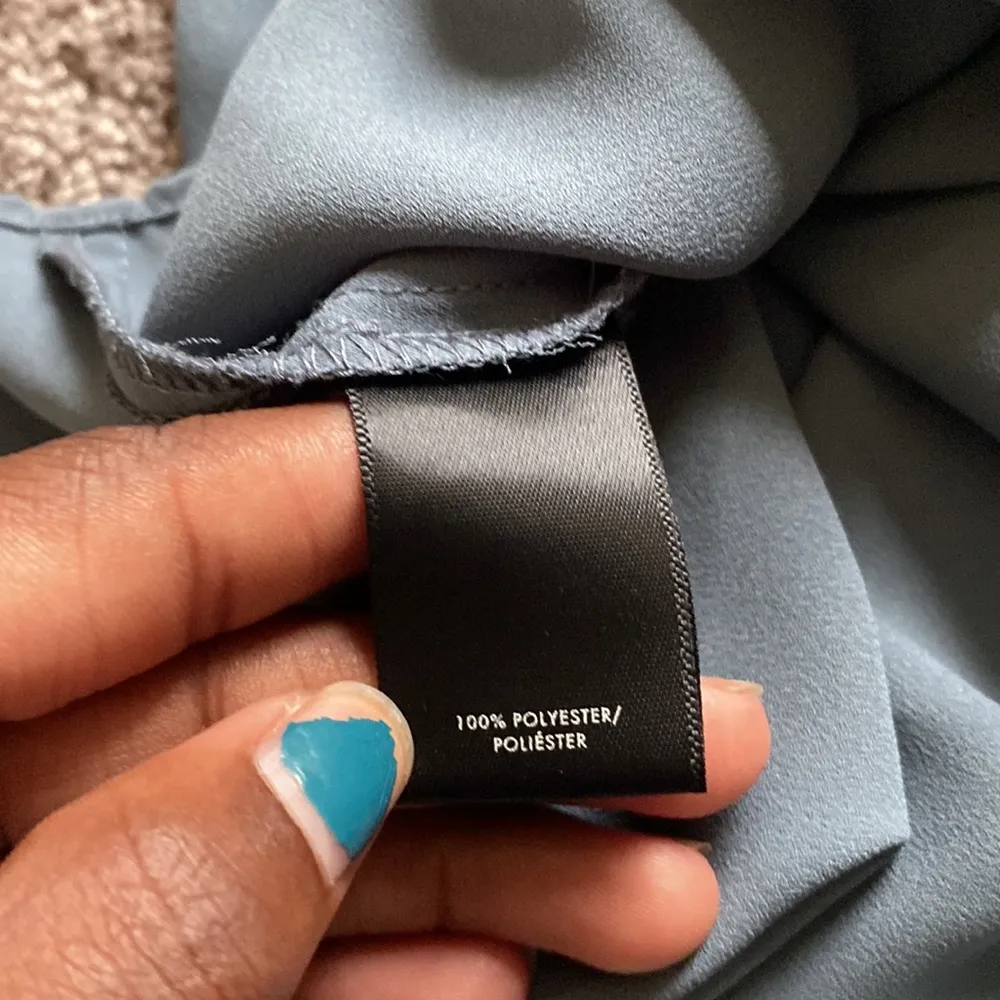 Ann Taylor Chiffon Long Sleeve Blouse SIZE M - Image 3