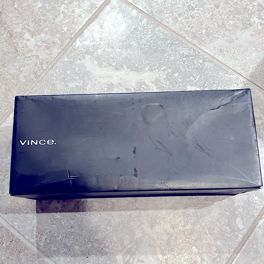 NEW Vince Watley Slide Sandals, Highwater Blue, Size 9 New in Box - Image 8