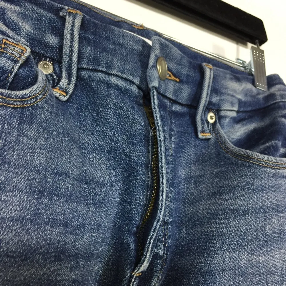 Good American Good Legs Cigarette Blue673 Jeans Size 28 - Image 8