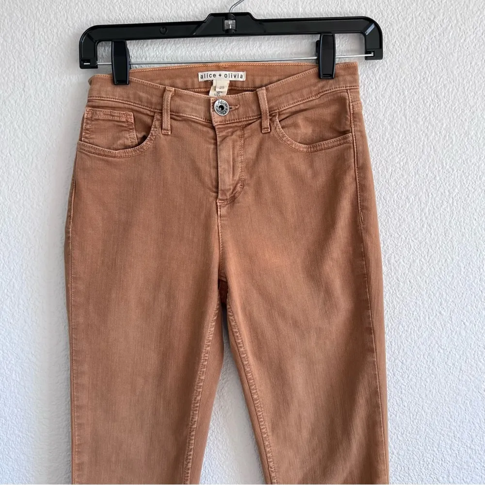 Alice and Olivia High Rise Skinny Leg Jeans - Image 2