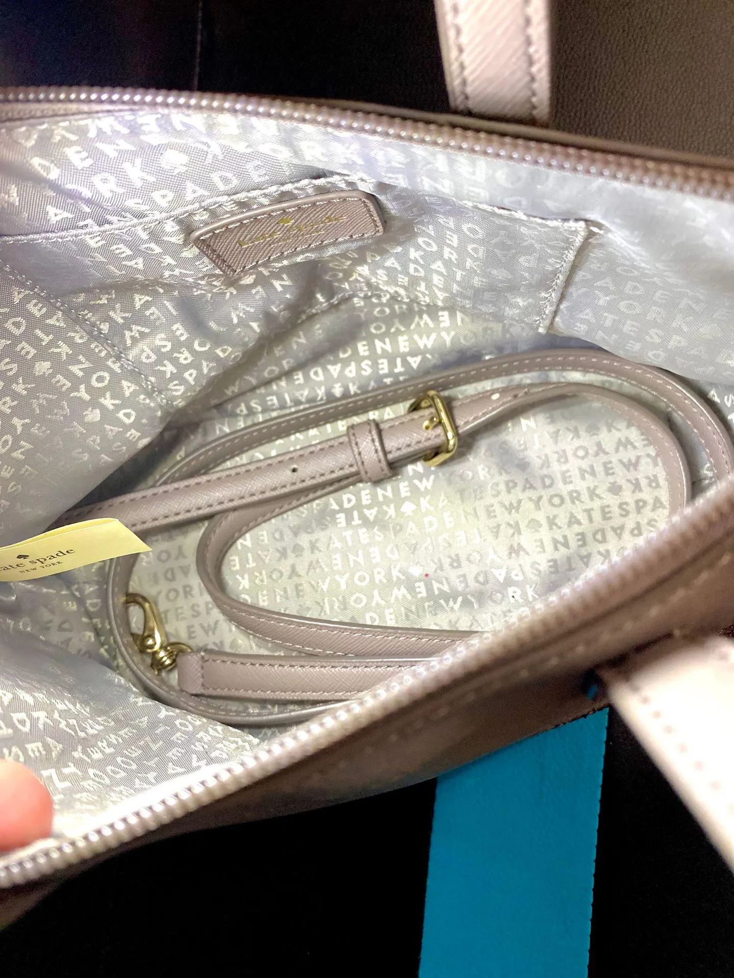 Kate Spade Lavender Purse - Image 3