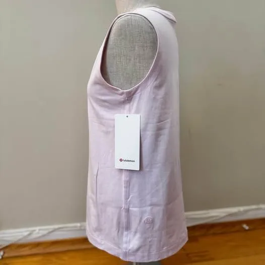 Lululemon All Yours Organic Cotton Tank Pink Organza XXS NWT Spring - Image 4