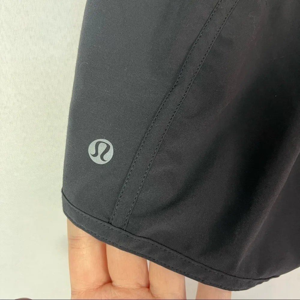 Lululemon Run Track Attack Black Running Athletic Shorts 2 - Image 6