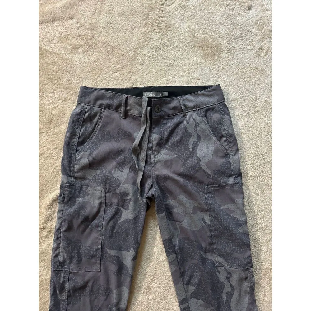 Prana‎ Women's Pants Halle Camo Jogger II Mid Rise Size 2 - Image 2