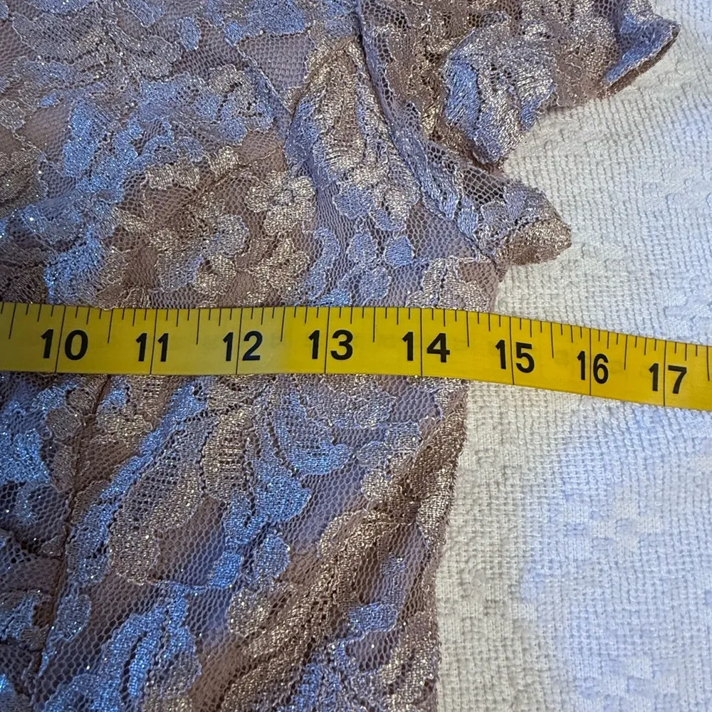 Oleg Cassini Elegant Lace Maxi Dress in Cream - Image 4