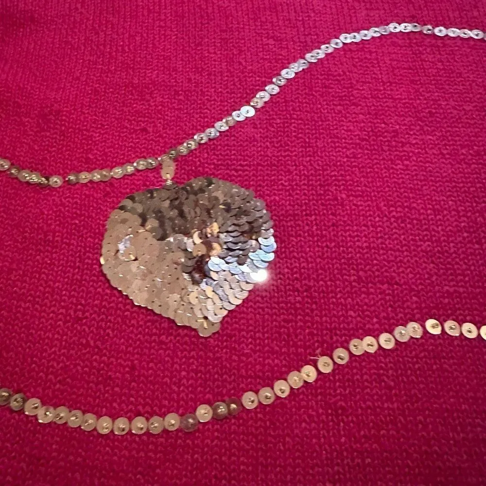 Vintage Kathie Lee Christmas garland ornament sweater xl Red - Image 3