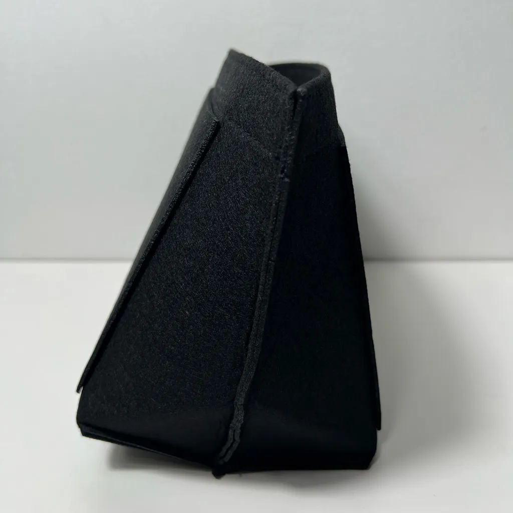 Longchamp Small Le Pliage Pouch Purse Felt Handbag Bag Insert Organizer - Image 10