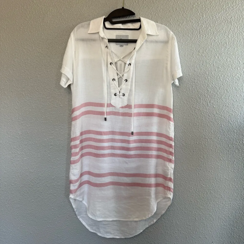 Rails Rocky Dress in Astoria Stripe Size‎ XS Linen Blend - Image 2