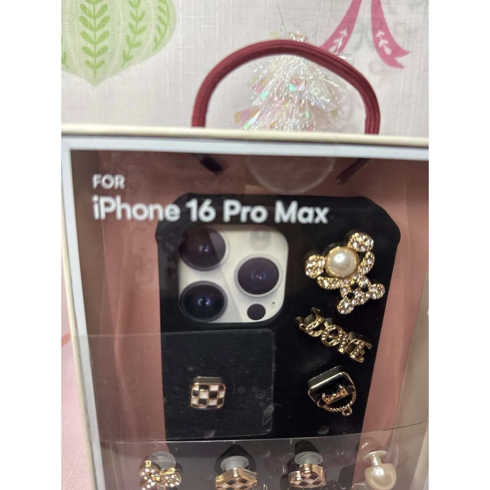 Artikl iPhone 16 Pro Max Coquette Pop Charms Phone Case - Image 2