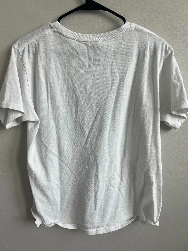 In Print We Trust Bouquet Baby Tee - Image 2