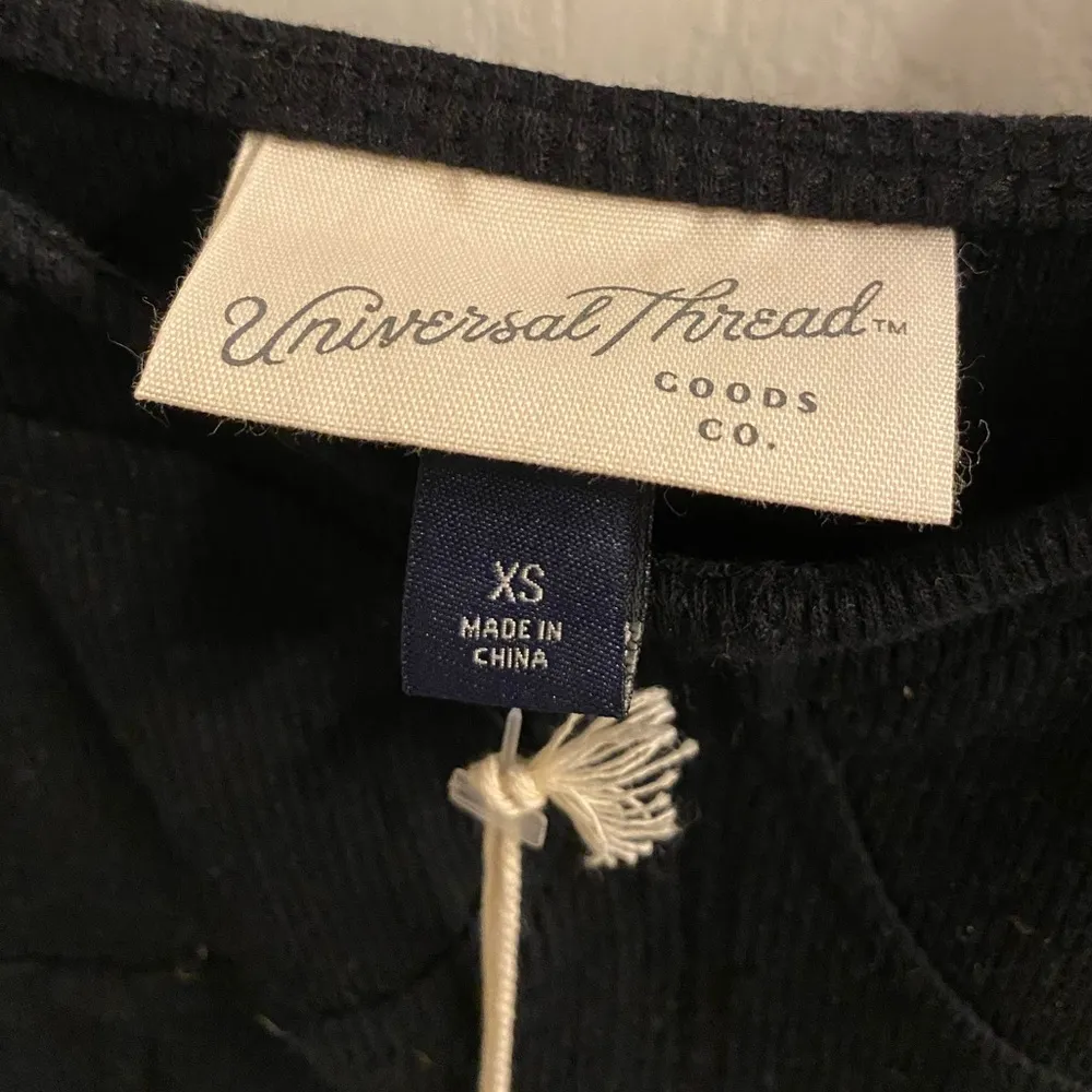 NWT!! Universal Thread Corset Knit Ribbed Dress in Black - Image 7